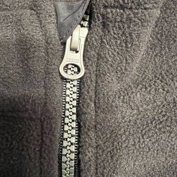 Men’s Izod Gray Fleece Zip-up Jacket Size XL - Picture 4 of 6